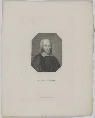 Bildnis des Jakob Böhme