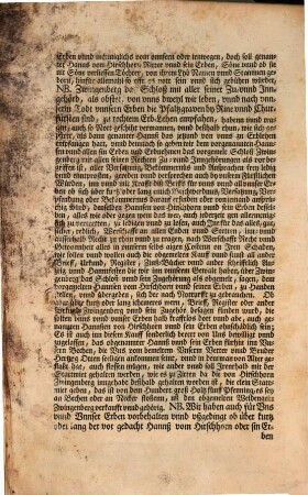 Copia Kauff-Briefs Uber das Erb-Lehen Zwingenberg de Anno 1504
