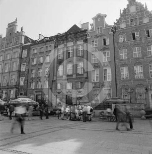 Bürgerhäuser am Langen Markt in Danzig