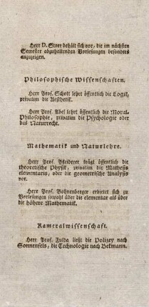 Kameralwissenschaft