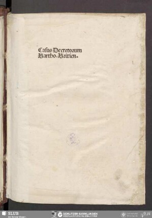 Casus decretorum