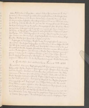 X. Geschichte der sächsischen Kaiser 919 - 1024
