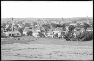 Großröhrsdorf. Blick auf den Ort