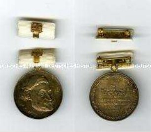 Ernst-Abbe-Medaille mit Interimsspange und Etui