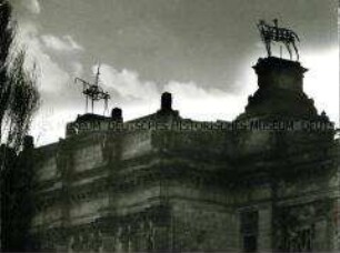 Blick auf die Ostseite des Reichstagsgebäudes