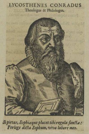 Bildnis des Lykosthenes Conradus