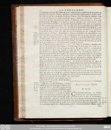 Chapitre VIII. De la Foy.