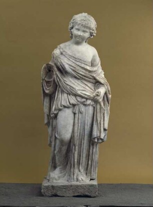 Bildnisstatue einer Prinzessin mit kostbarem Scheitelschmuck, wahrscheinlich Octavia Claudia