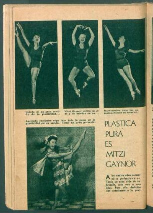 Plástica pura es Mitzi Gaynor