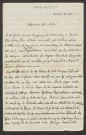 Brief von Georg Fischer an Hermann Poeverlein