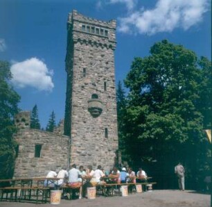 Elgersburg. Carl-Eduard-Turm auf der Hohen Warte