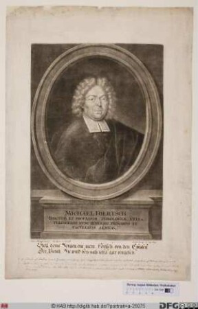 Bildnis Michael Förtsch