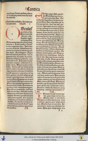 Cantica canticorum