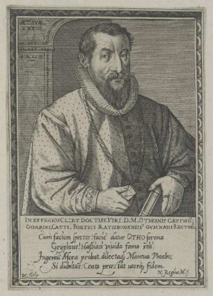 Bildnis des Othonis Gryphius