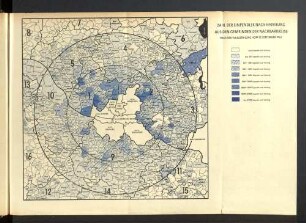 Zahl der Einpendler nach Hamburg aus den Gemeinden der Nachbarkreise