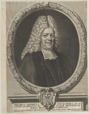 Bildnis des Philippus Henricus Fleckamerus ab Aysteten