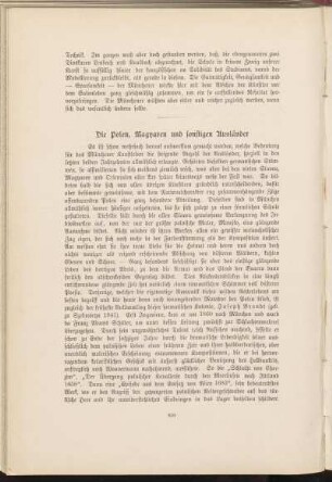 Die Polen, Magyaren und sonstigen Auslänger