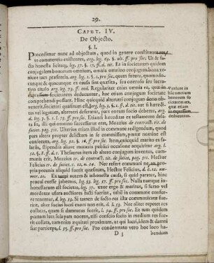 Caput IV. De Objecto.