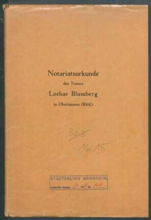 Gutehoffnungshütte Sterkrade AG - Aufsichtsrat