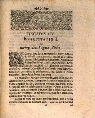Georgii Wolfgangi Wedelii Exercitationum Medico-Philologicarum Sacrarum Et Profanarum Decas ..., 8