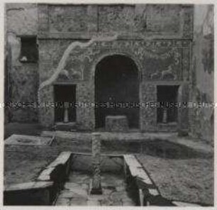 Herculaneum, Casa di Nettuno e Amphitrite, Mosaik, Nymphaeum