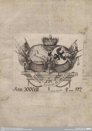 Exlibris: Friedrich August Herzog zu Braunschweig-Oels