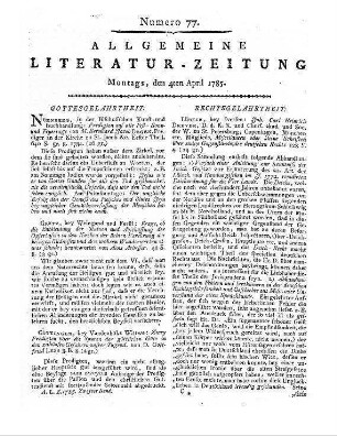 Schmalz, K. L.: Seltene Chirurgische und Medicinische Vorfälle. Leipzig: Jacobäer 1784