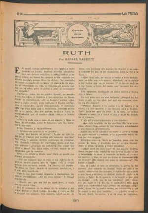 Cuento de la semana : Ruth