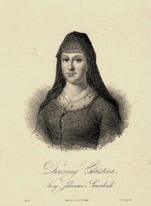 Bildnis von Christine (1461-1521), Königin von Dänemark
