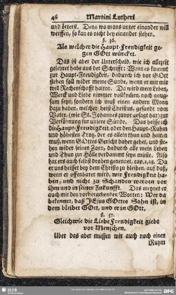 §. 36. Als welcher die Haupt-Freudigkeit gegen Gott würcket