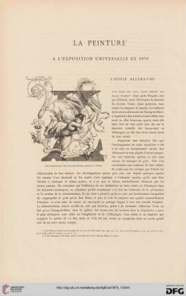 5: La peinture a l'Exposition universelle de 1878, [6] : l'école allemande