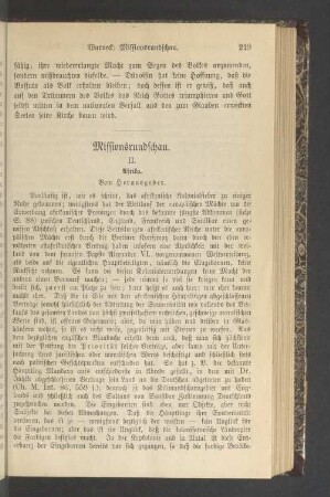 Missionsrundschau
