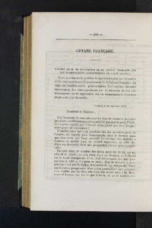 Guyane francaise.