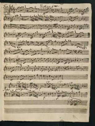 17-43, Fer. Ioh. Violino I. - F. Epiph. Violino I.; D. 1. p. Epiph. Violino I. - D. 6. p. Epiph. Violino I.