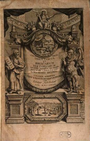 Theatrum Terrae Sanctae Et Biblicarum Historiarum : cum tabulis geographicis aere expressis