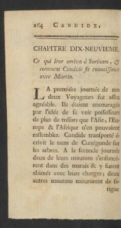Chapitre dix-neuvieme
