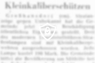 Polizei sucht Kleinkaliberschützen