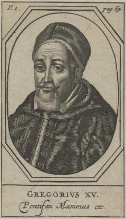 Bildnis von Papst Gregorius XV.