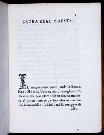 Sacra Real Maesta.