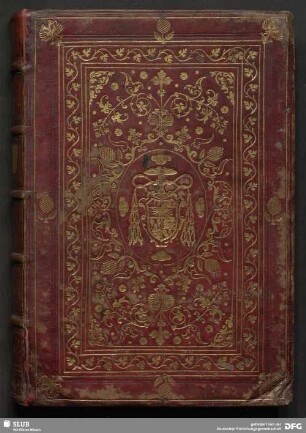 De ceremoniis cardinalium et episcoporum in eorum dioecesibus libri duo - Mscr.Dresd.A.74