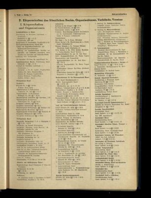 Körperschaften des öffentlichen Rechts, Organisationen, Verbände, Vereine