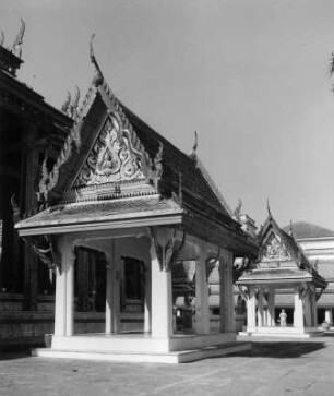 Reisefotos Thailand. Bangkok. Großer Palast (1782 begonnen). Kleinbauten