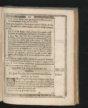 Quarta Principalis Quaestio.