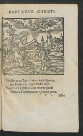 Baptismus Christi.