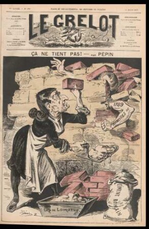 Ça ne tient pas!, par Pépin