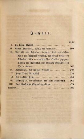 Geheime Geschichten und räthselhafte Menschen : Sammlung verborgener oder vergessener Merkwürdigkeiten, 6.