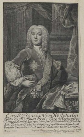 Bildnis des Ernst Joachim von Westphalen