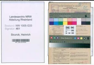 Entnazifizierung Heinrich Strunck , geb. 05.05.1891 (Studienrat)