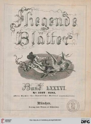 86: Fliegende Blätter