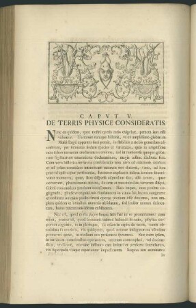 Caput V. De Terris Physice Consideratis